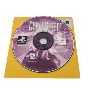 Cyberspeed Sony Playstation PS1 Video Game Disc Only
